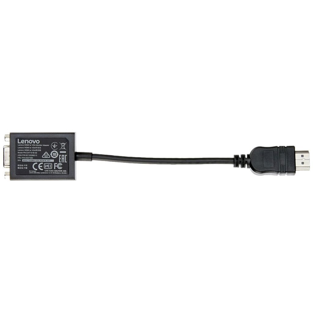 Καλώδιο HDMI Lenovo 0B47069 Μαύρο