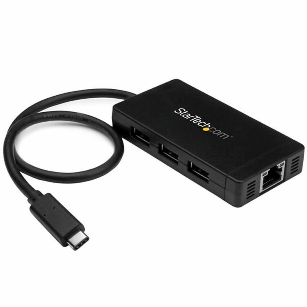 USB Hub Startech HB30C3A1GE Μαύρο
