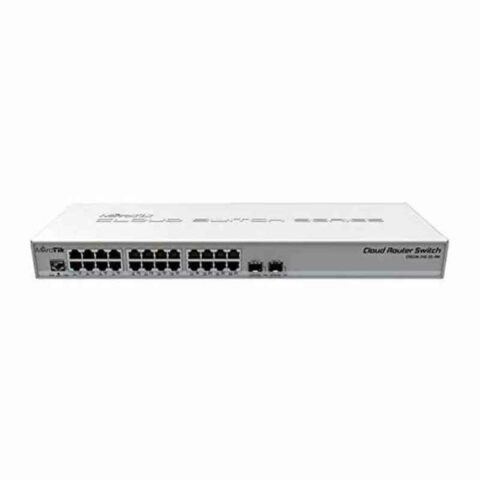 Switch Ντουλαπιού Mikrotik CRS326-24G-2S+RM Gigabit Ethernet Ασημί