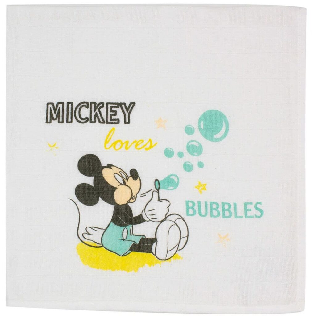 Muslin Disney 60 x 60 cm Mickey Mouse