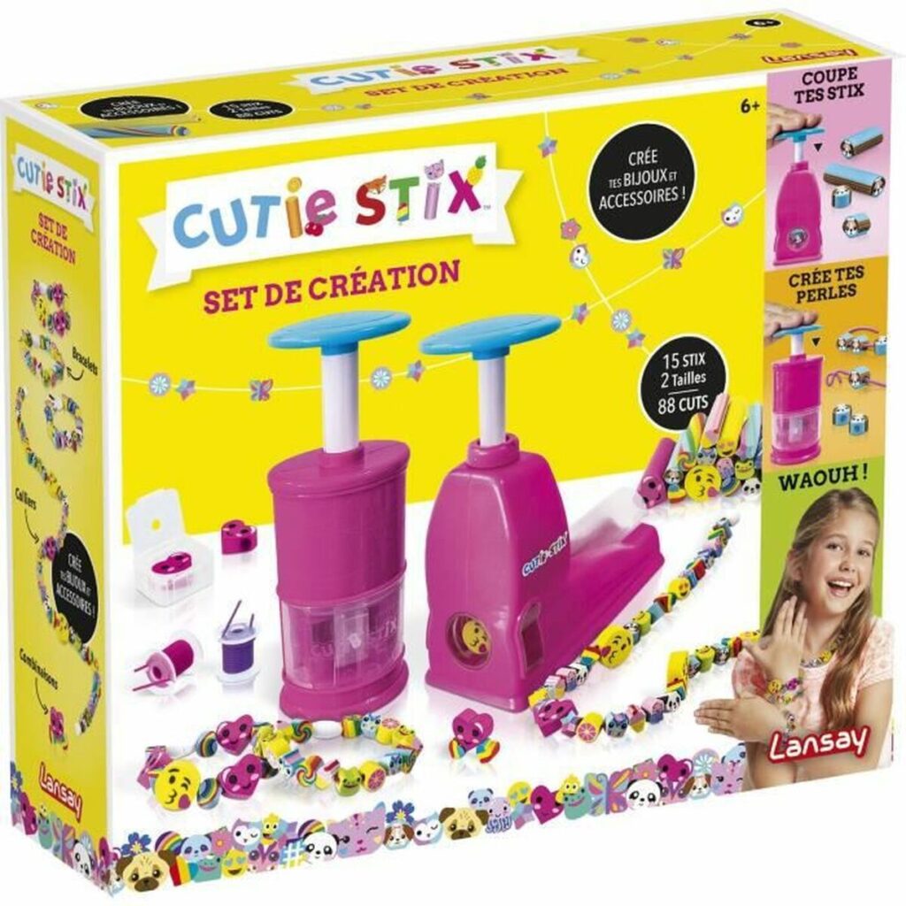 Χάντρες Lansay Cutie Stix Set De Creation