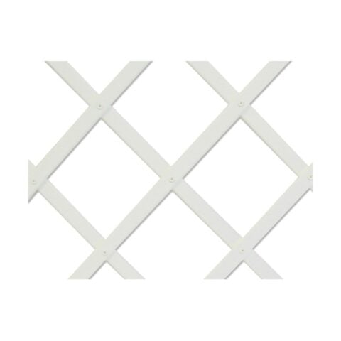 Κόμπος πλεξίδας Nortene Trelliflex 1 x 2 m Λευκό PVC