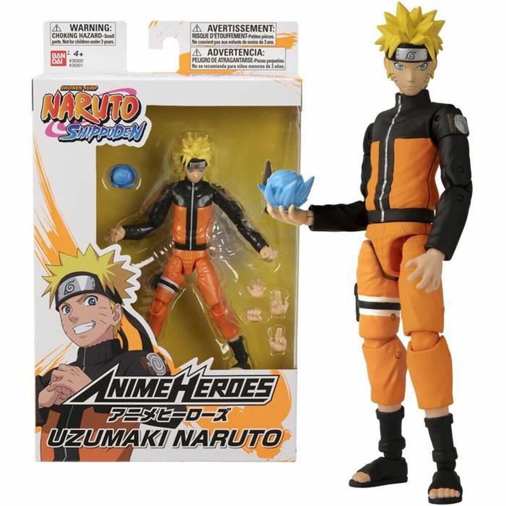 Αρθρωτό Σχήμα Bandai Anime Heroes Naruto 17 cm
