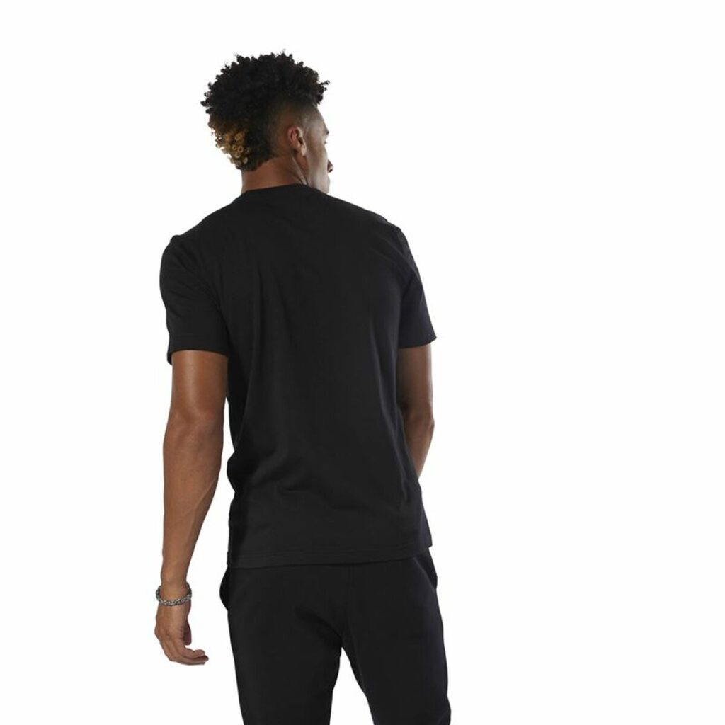 Ανδρική Μπλούζα με Κοντό Μανίκι Reebok Classic Vector Μαύρο