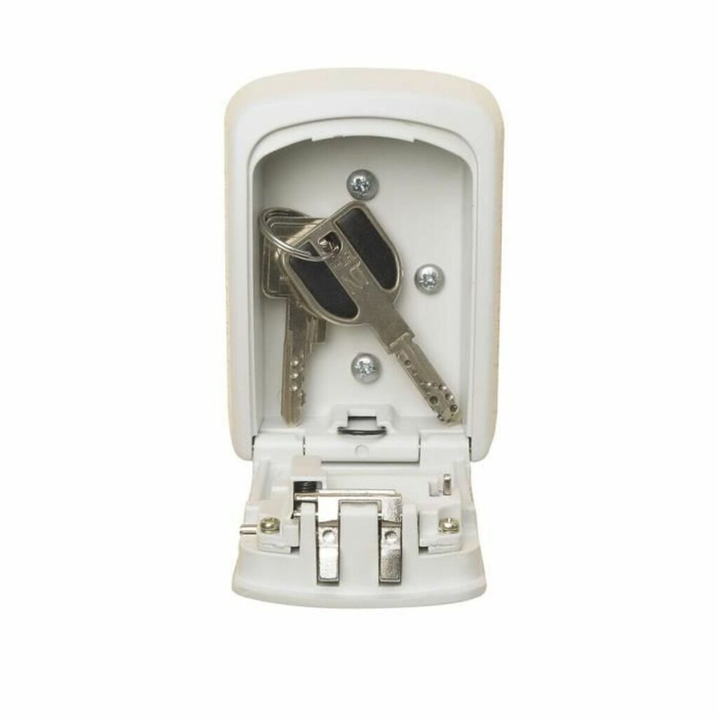 Θυρίδα ασφαλείας Master Lock 5401EURDCRM Κλειδιά Λευκό Γκρι Μέταλλο Αλουμίνιο 8 x 3 x 12 cm