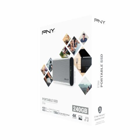 Εξωτερικός Σκληρός Δίσκος PNY Elite 240 GB SSD