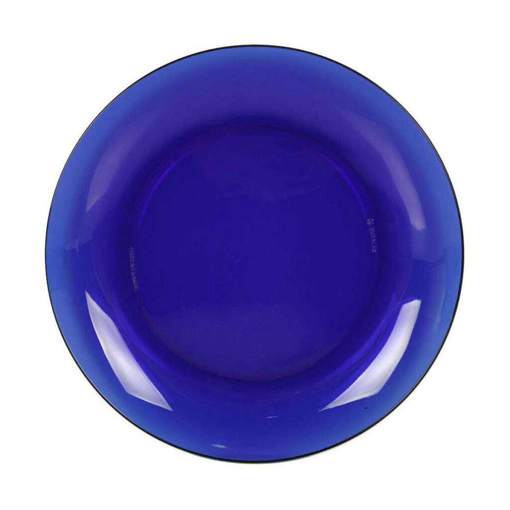 Επίπεδο πιάτο Duralex Lys Μπλε Ø 23 cm (24 Μονάδες)