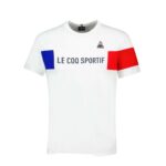 Ανδρική Μπλούζα με Κοντό Μανίκι TRI TEE SS Nº1 M NEW OPTCAL  Le coq sportif 2310012 Λευκό