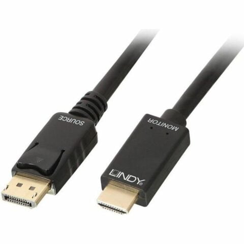 Αντάπτορας DisplayPort σε HDMI LINDY 36921 Μαύρο