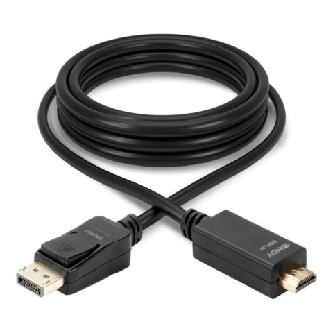 Αντάπτορας DisplayPort σε HDMI LINDY 36923 Μαύρο