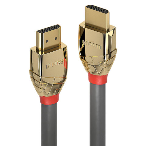 Καλώδιο HDMI LINDY 37863 3 m Γκρι Χρυσό
