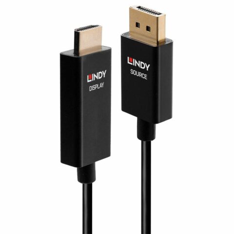 Καλώδιο DisplayPort σε HDMI LINDY 40925 Μαύρο 1 m