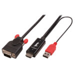 Αντάπτορας DisplayPort σε HDMI LINDY 41456 Μαύρο