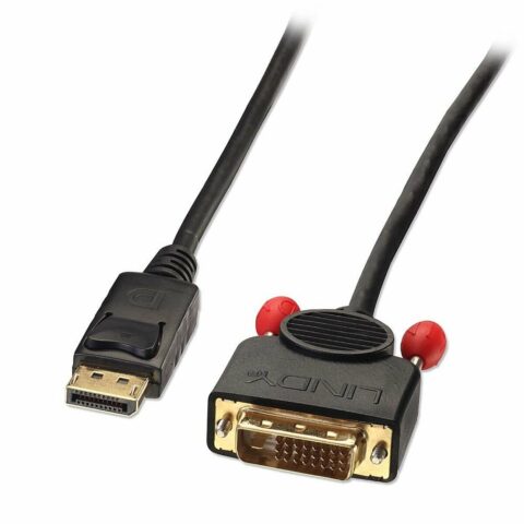 DisplayPort Αντάπτορας σε DVI LINDY 41492 3 m Μαύρο