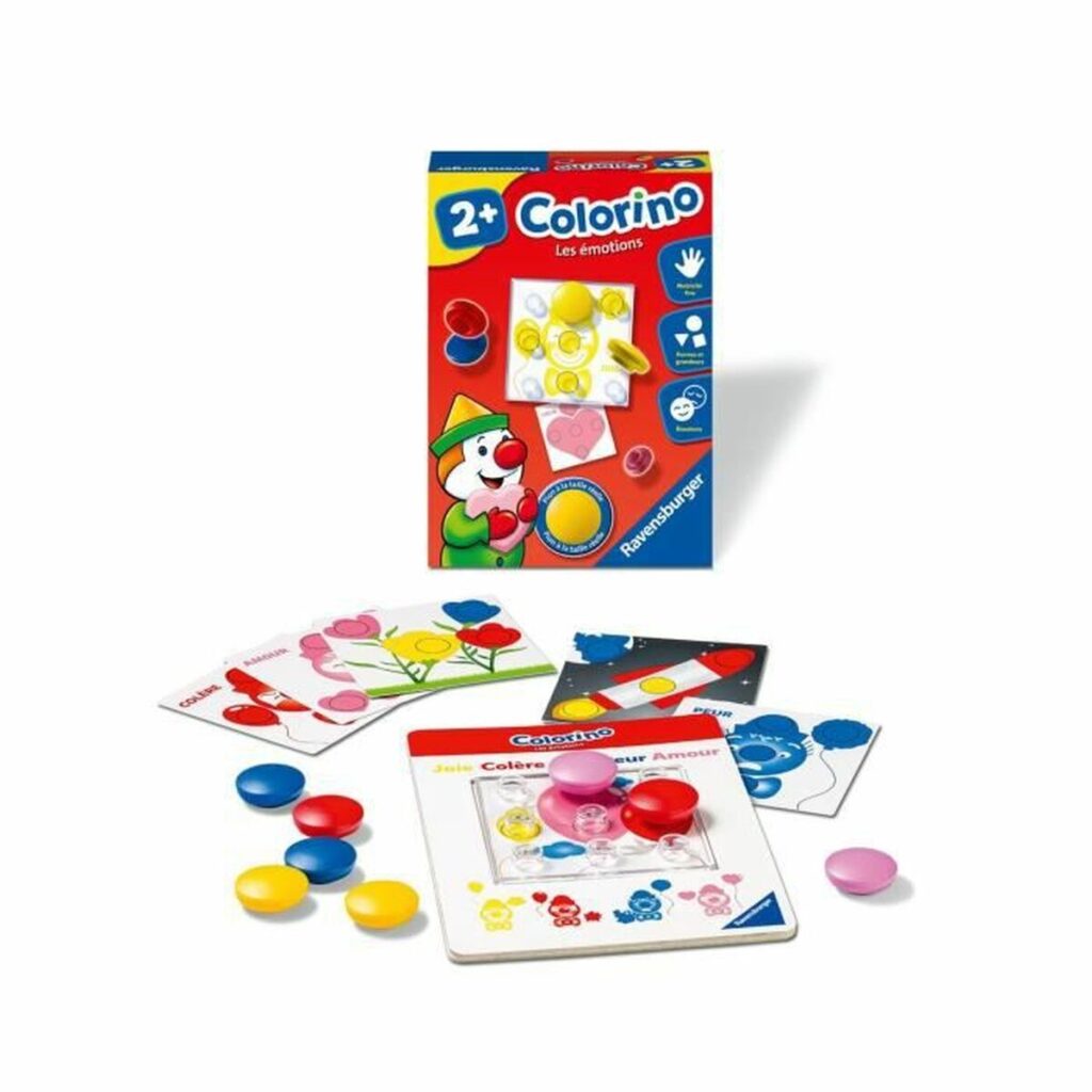 Παιχνίδι Προσχολική Εκπαίδευση Ravensburger Colorino - Emotions Κίτρινο Ροζ (γαλλικά) (FR)