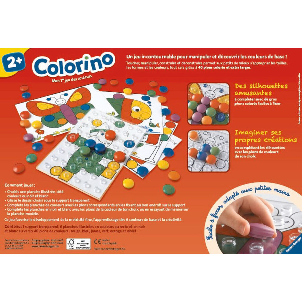 Παιχνίδι Προσχολική Εκπαίδευση Ravensburger Colorino Πολύχρωμο (γαλλικά) (FR)
