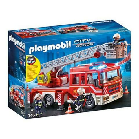 Playset Οχημάτων City Action Playmobil 9463 (14 pcs) Πυροσβεστικό όχημα