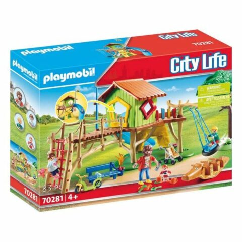 Playset City Life Adventure Playground Playmobil 70281 Παιδική χαρά (83 pcs)