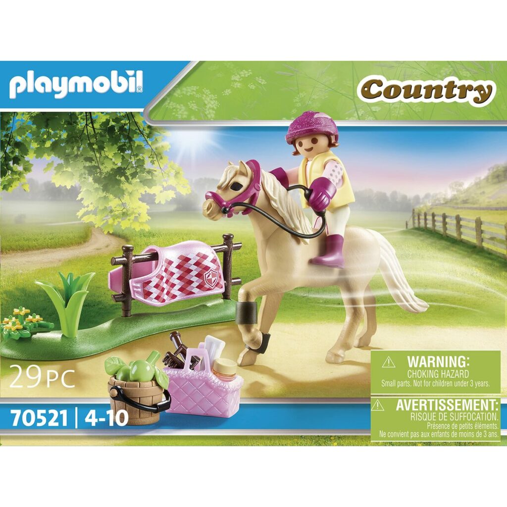Playset Playmobil 70521 Πόνι Εκπαίδευση 70521 (29 pcs)