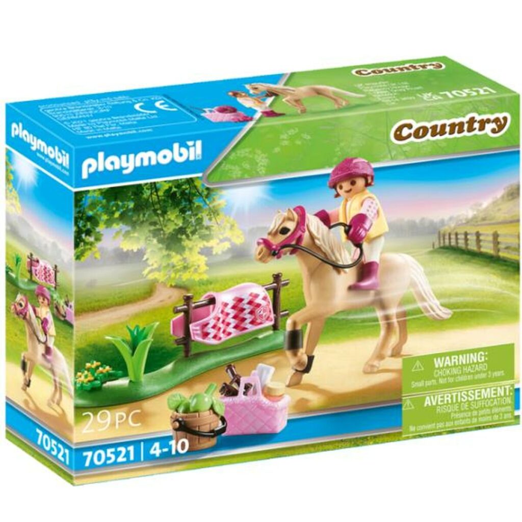 Playset Playmobil 70521 Πόνι Εκπαίδευση 70521 (29 pcs)