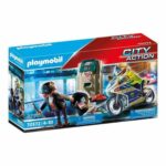 Playset City Action Police Motorbike Playmobil 70572 32 Τεμάχια (32 pcs)