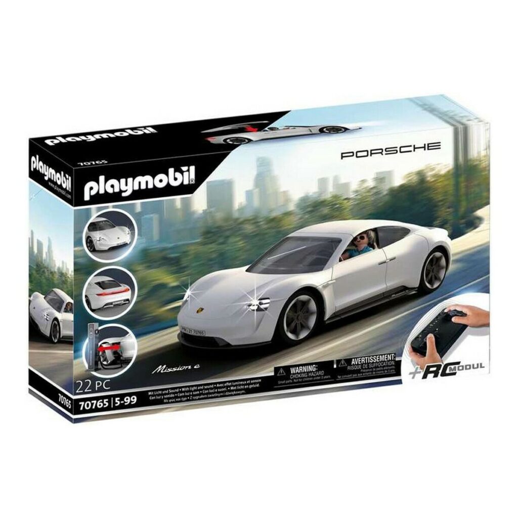 Playset Οχημάτων Porsche Mission E Playmobil 70765 - Porsche Mission E 22 Τεμάχια (22 pcs)