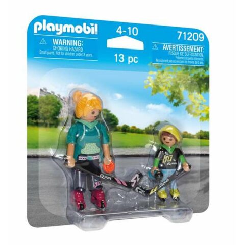 Playset Playmobil 71209 13 Τεμάχια Παίκτης χόκεϊ Duo