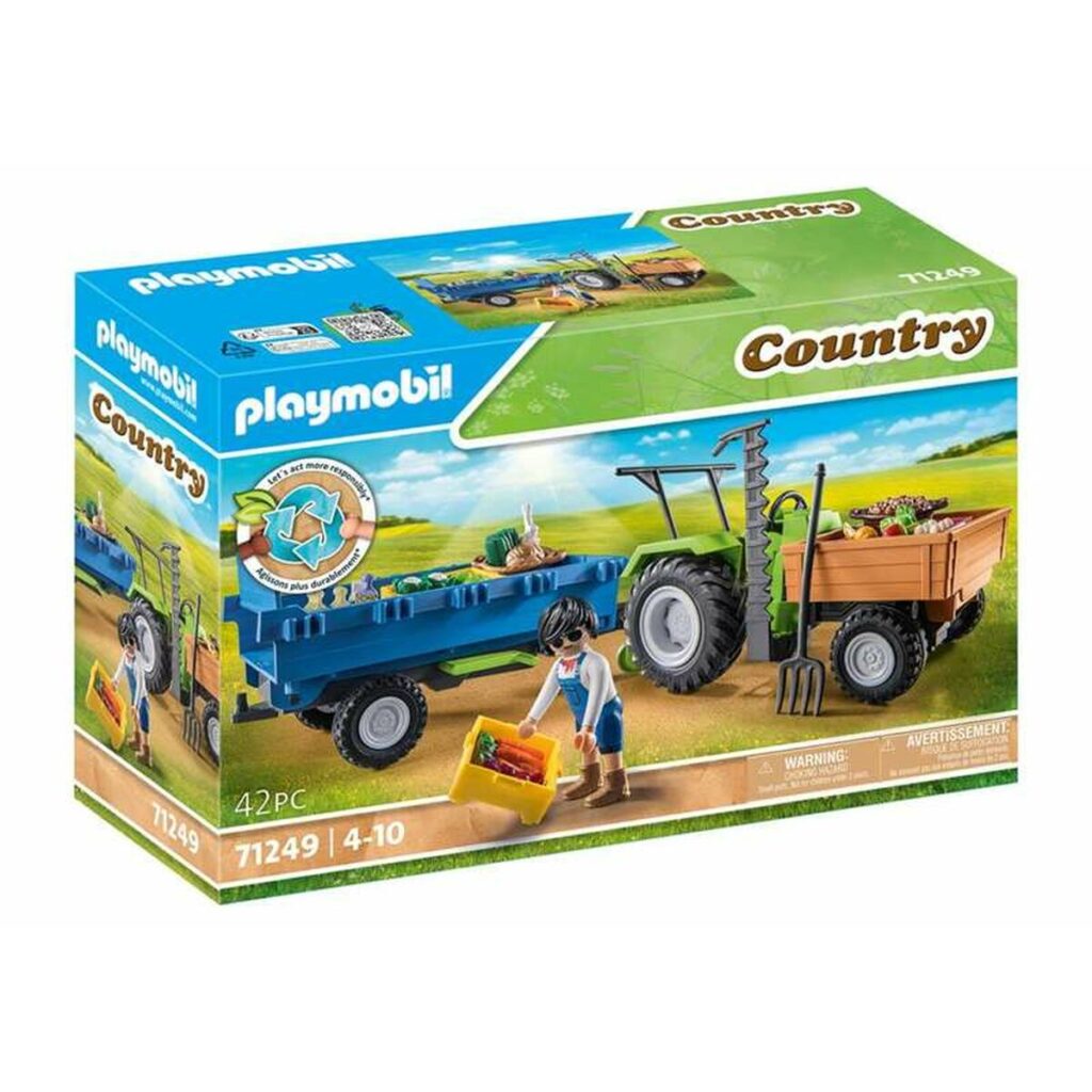 Playset Playmobil Country Tractor 42 Τεμάχια