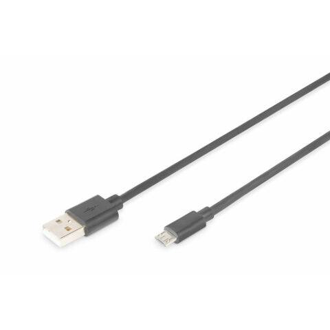 Καλώδιο Micro USB Digitus AK-300110-018-S Μαύρο 1
