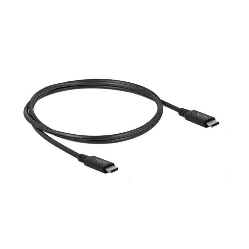 Καλώδιο USB C DELOCK 86979 Μαύρο 80 cm
