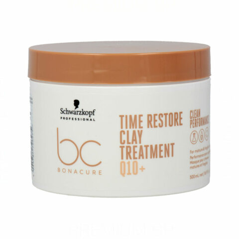 Μάσκα για Λεπτά Μαλλιά Schwarzkopf Bonacure Time Restore Clay (500 ml)