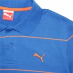 Ανδρική Μπλούζα Polo με Κοντό Μανίκι Puma Jacquard Μπλε