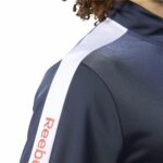 Ανδρικό Aθλητικό Mπουφάν Reebok Essentials Linear Logo Σκούρο μπλε