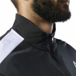Ανδρικό Aθλητικό Mπουφάν Reebok Essentials Linear Logo Μαύρο