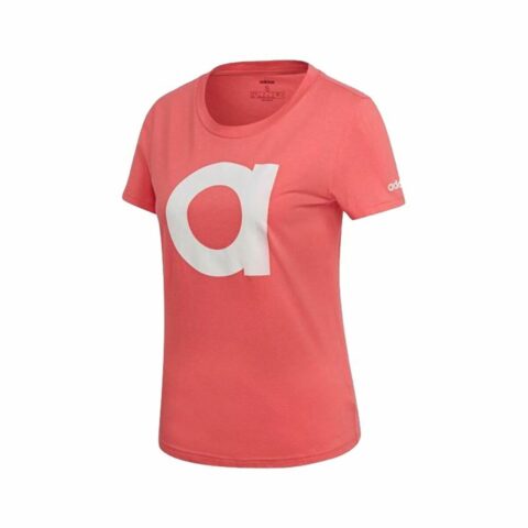 Γυναικεία Μπλούζα με Κοντό Μανίκι Adidas Essentials Ανοιχτό Ροζ