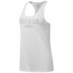 Αμάνικο Γυναικείο Mπλουζάκι Reebok 1895 Race Λευκό