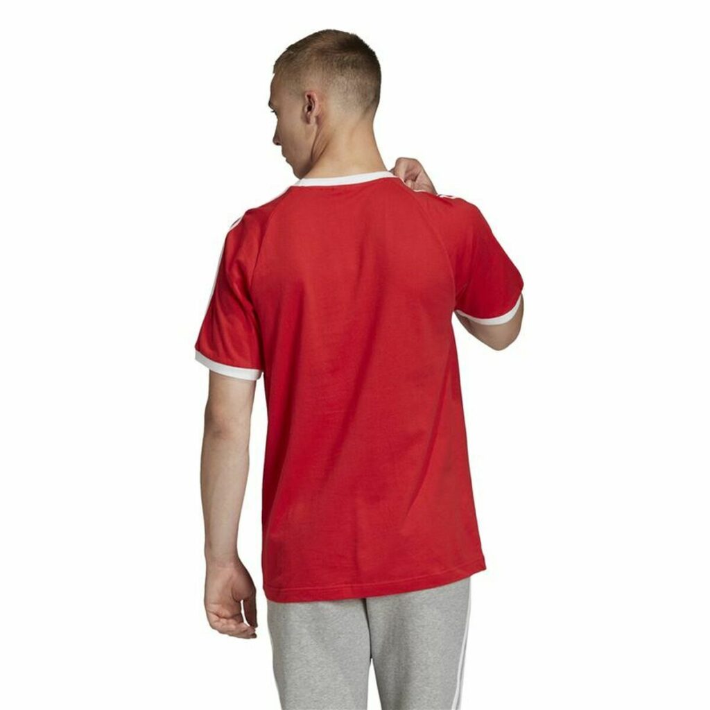 Ανδρική Μπλούζα με Κοντό Μανίκι Adidas 3 Stripes