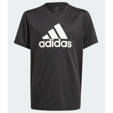 Μπλούζα με Κοντό Μανίκι Adidas Sports  Μαύρο/Λευκό