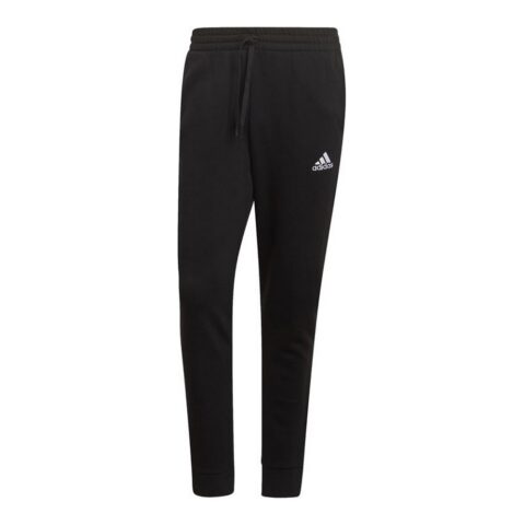 Μακρύ Αθλητικό Παντελόνι  Adidas Essentials Fleece Regular Fit Μαύρο