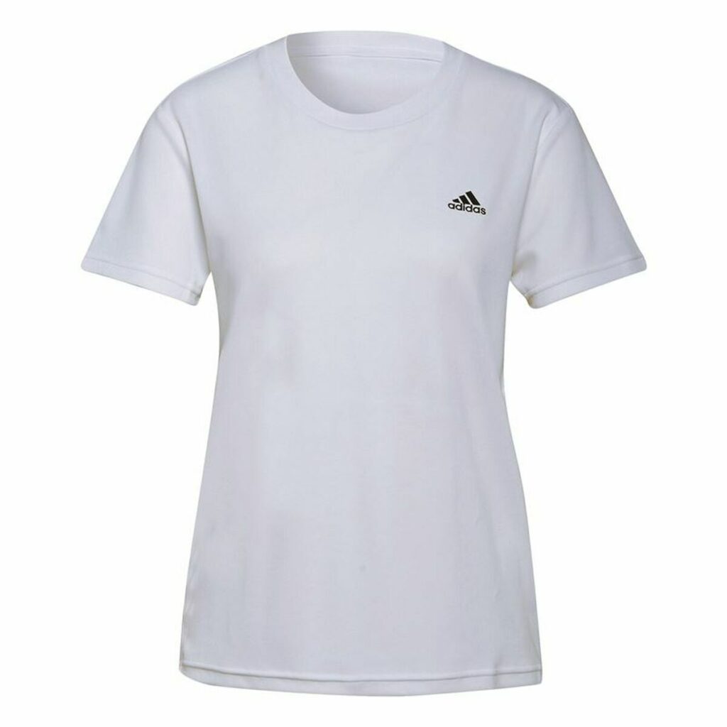 Γυναικεία Μπλούζα με Κοντό Μανίκι Adidas  Aeroready D2M Sport  Λευκό