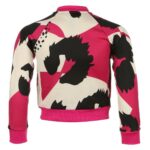 Αθλητικό Mπουφάν για Παιδιά Adidas Aeroready Animal Print Warm-Up Ροζ