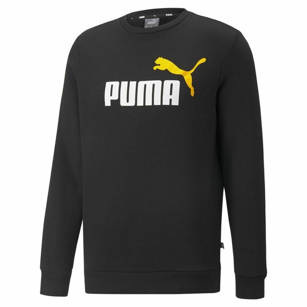 Ανδρικό  Φούτερ χωρίς Κουκούλα Puma Essentials Μαύρο