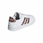 Παιδικά Aθλητικά Παπούτσια Adidas Grand Court Print Λευκό