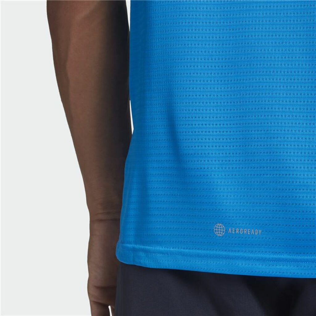 Ανδρική Μπλούζα με Κοντό Μανίκι Adidas Own The Run Μπλε