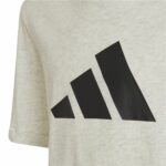 Παιδικό Μπλούζα με Κοντό Μανίκι Adidas Future Icons Γκρι
