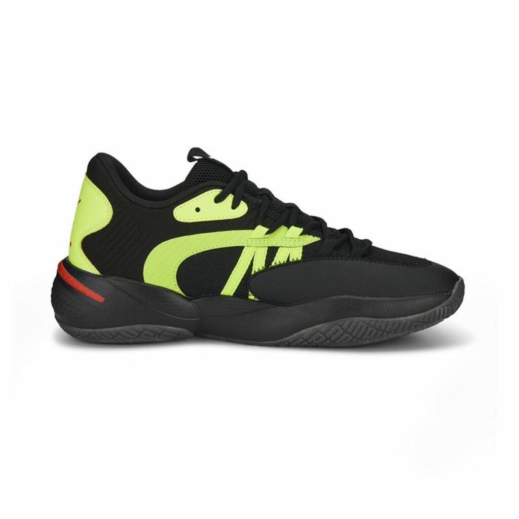 Παπούτσια Μπάσκετ για Ενήλικες Puma Court Rider 2.0 Glow Stick Μαύρο Κίτρινο Άντρες