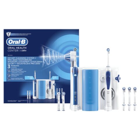 Ηλεκτρική οδοντόβουρτσα + Οδοντιατρικός καταιονισμός Oral-B 4210201196655 Μπλε