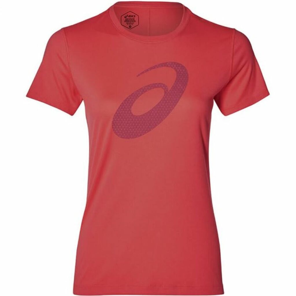 Γυναικεία Μπλούζα με Κοντό Μανίκι Asics SS Graphic Κόκκινο