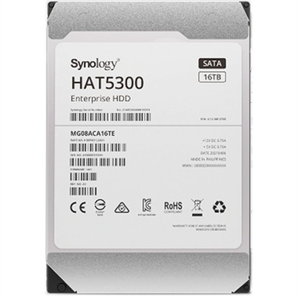 Σκληρός δίσκος Synology HAT5300-16T          16 TB Buffer 512 MB