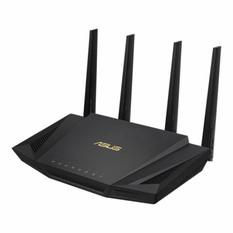 Router Asus RT-AX58U LAN WiFi 6 GHz 300 Mbps Μαύρο 3000 Mbps
